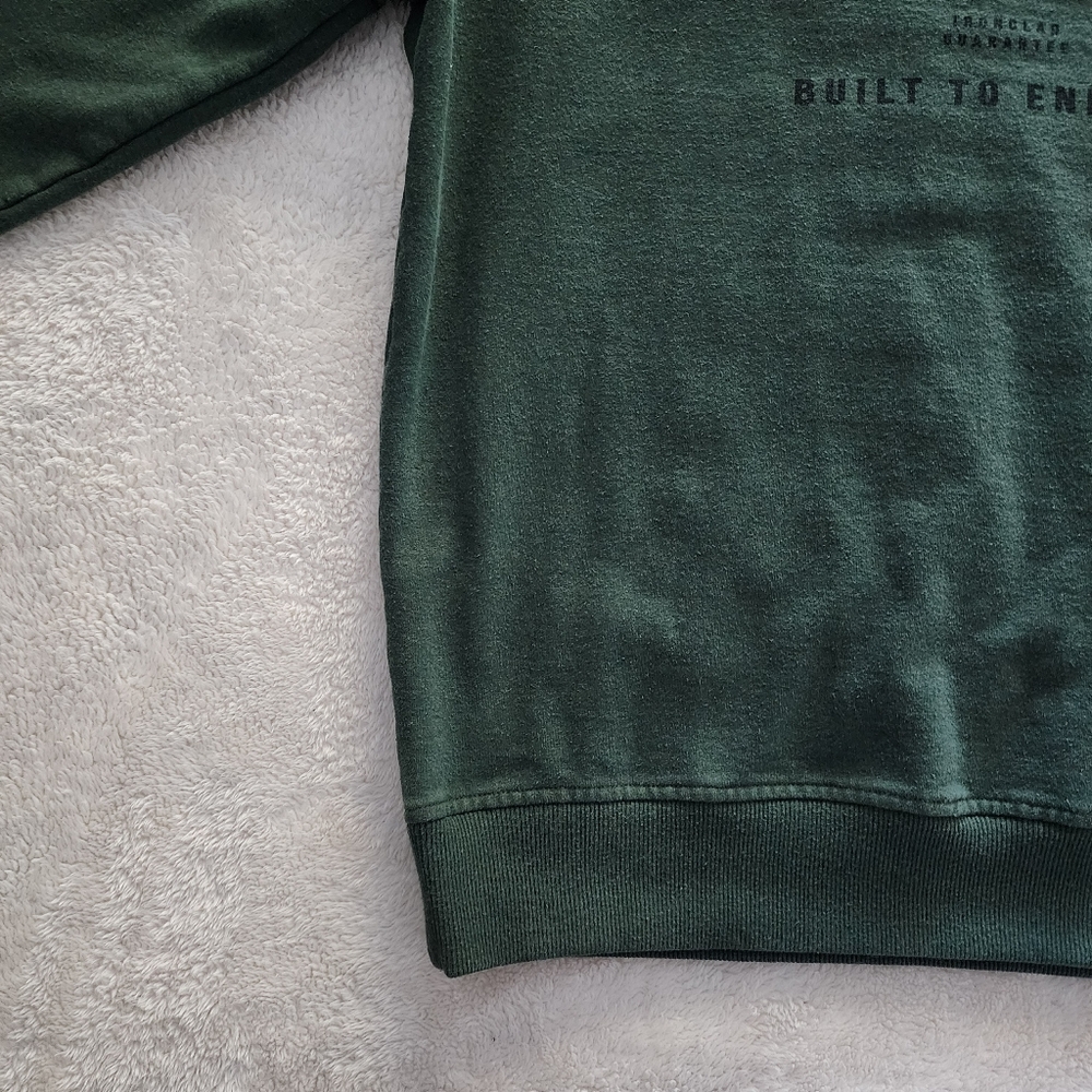 Patagonia Arched Fitz Roy Bear Uprisal Sweatshirt, Men's Medium - Nomad Green - Picture 2 of 10